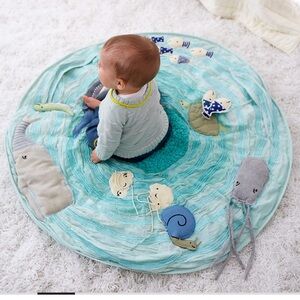 Crate and barrel sea life tummy time play mat